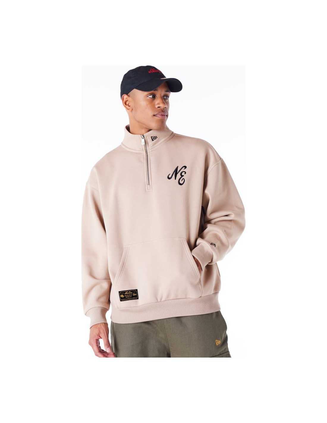 NE LIFESTYLE QUARTER ZIP NEWERA TTABLK