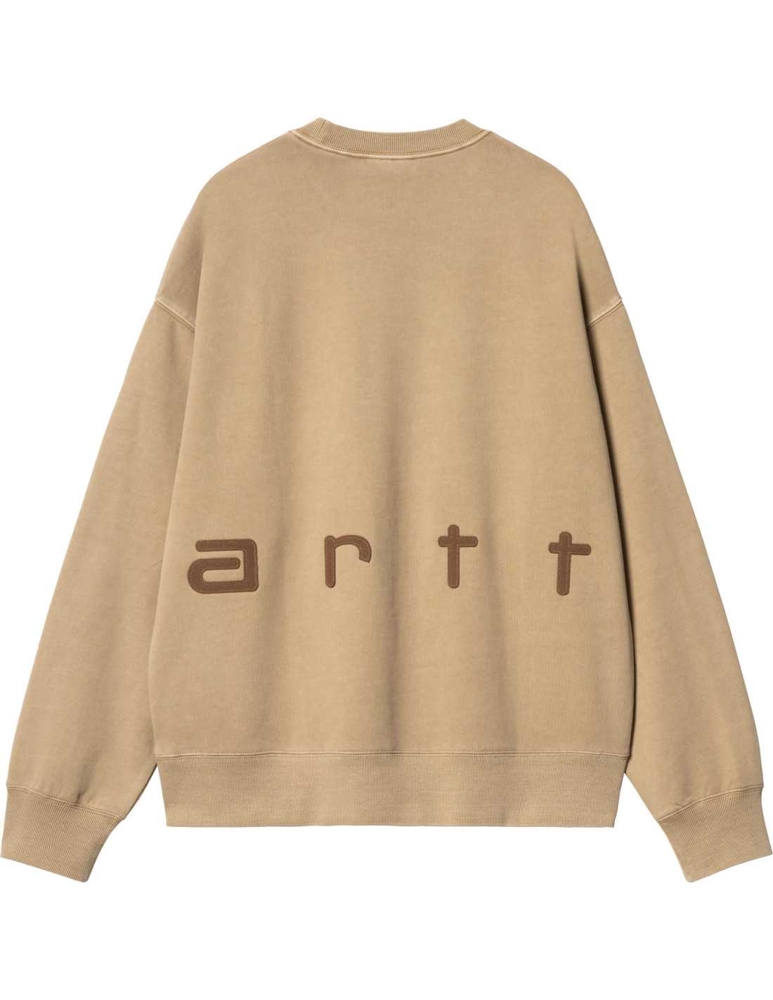 FELT SCRIPT SWEAT