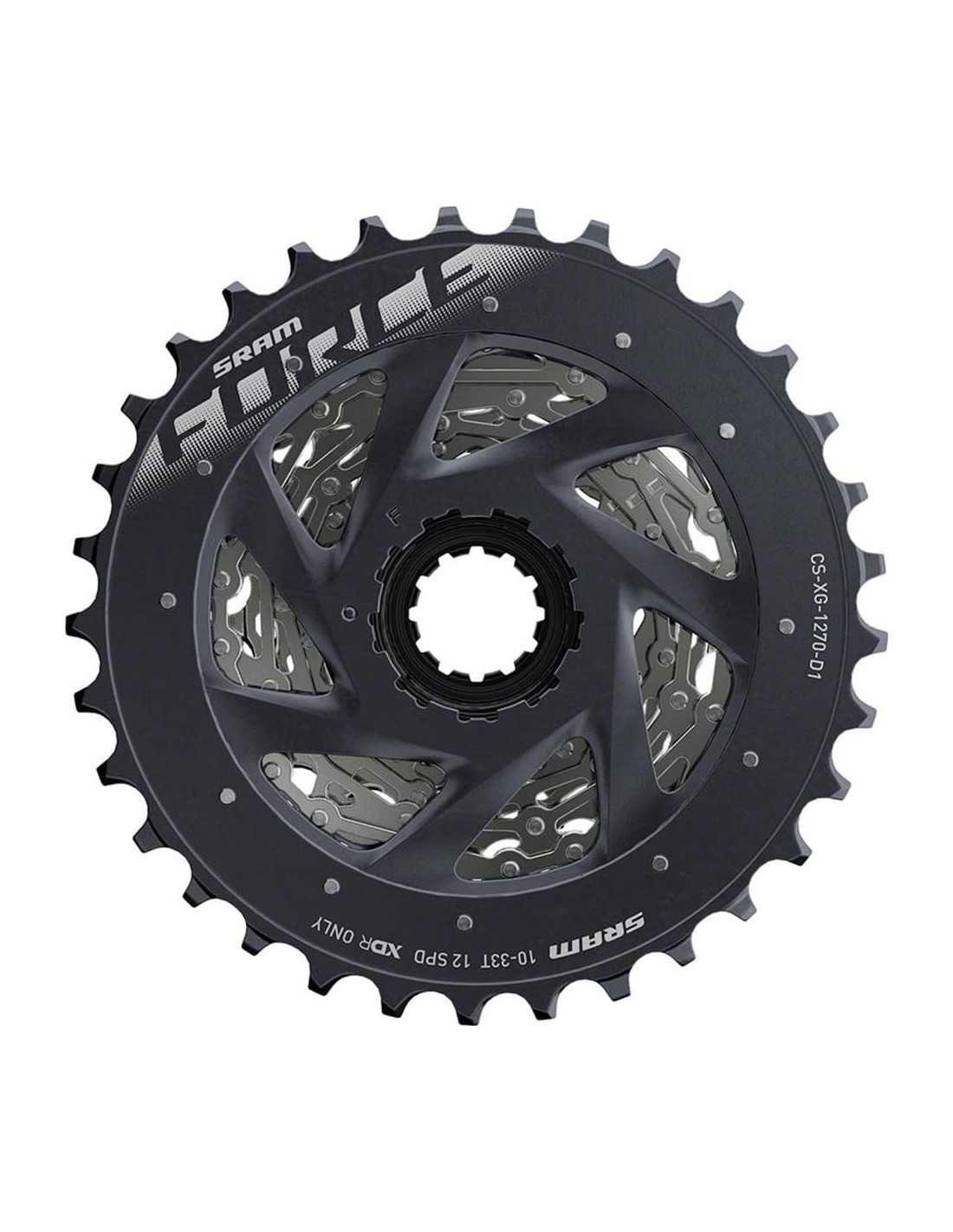 SRM CASSETTE XG1270 10-33 SILVER  FORCE   AXS  D1