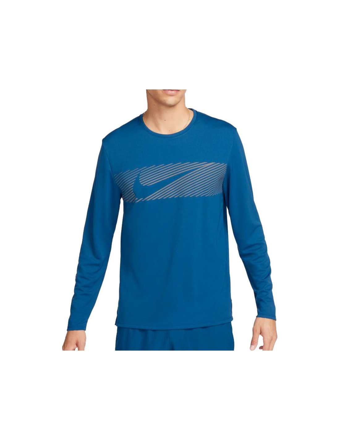 M NK DF UV MILER TOP LS FLASH