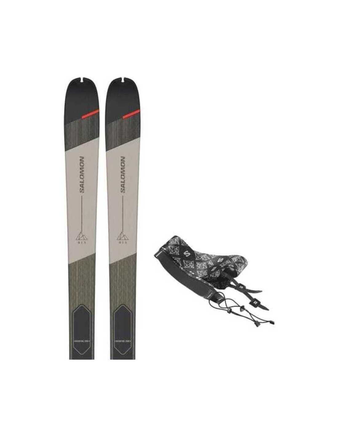 SKI SET T MTN 80 CARB+SKINS RAINY DA 164