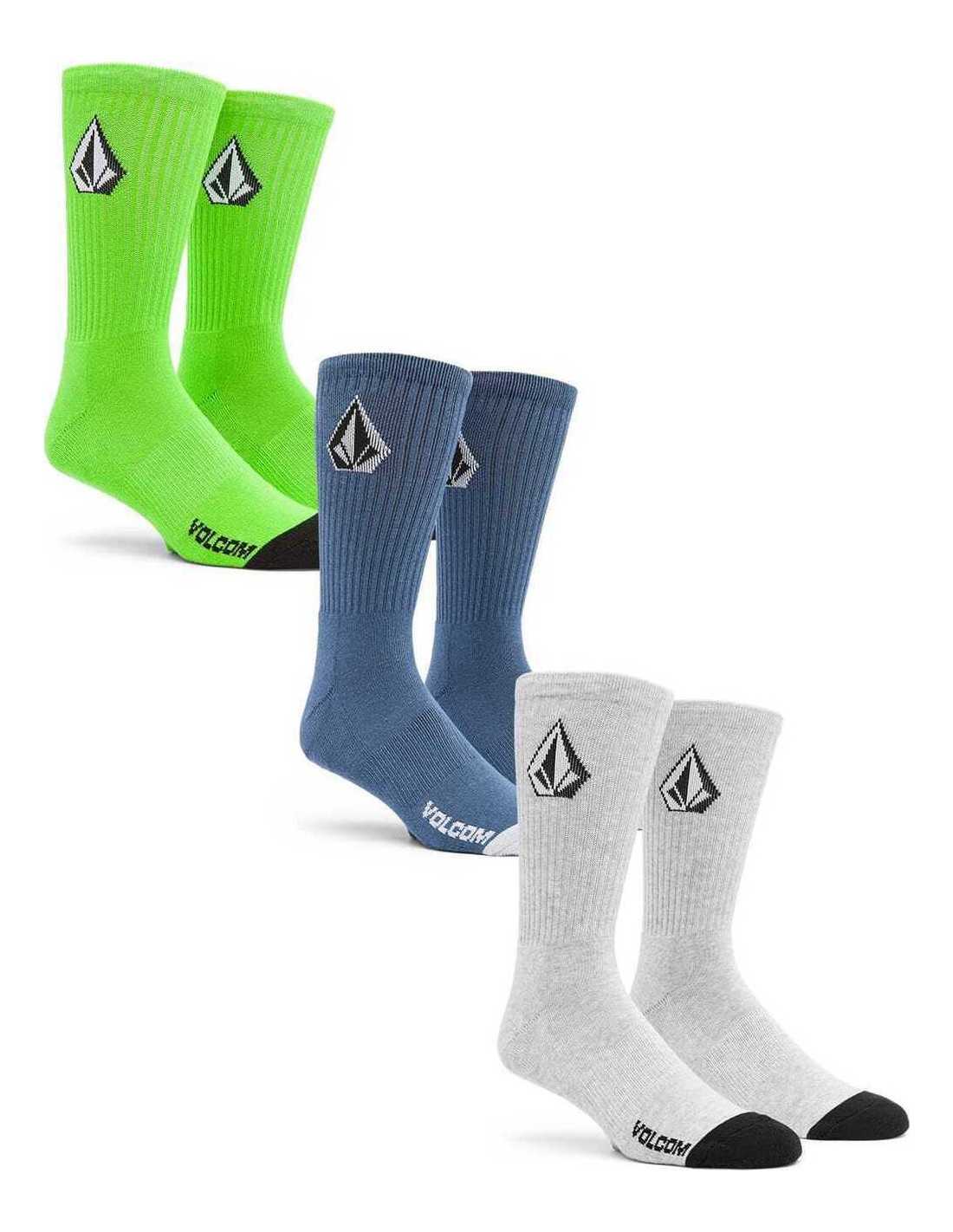 FULL STONE SOCK 3PK