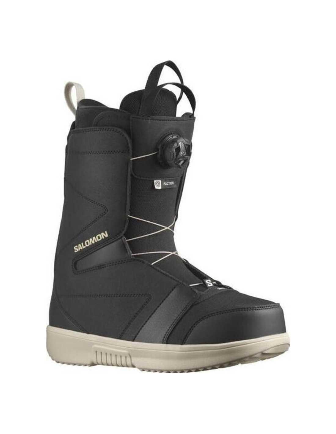 SNOW. BOOTS FACTION BOA BLACKBLACKRAIN