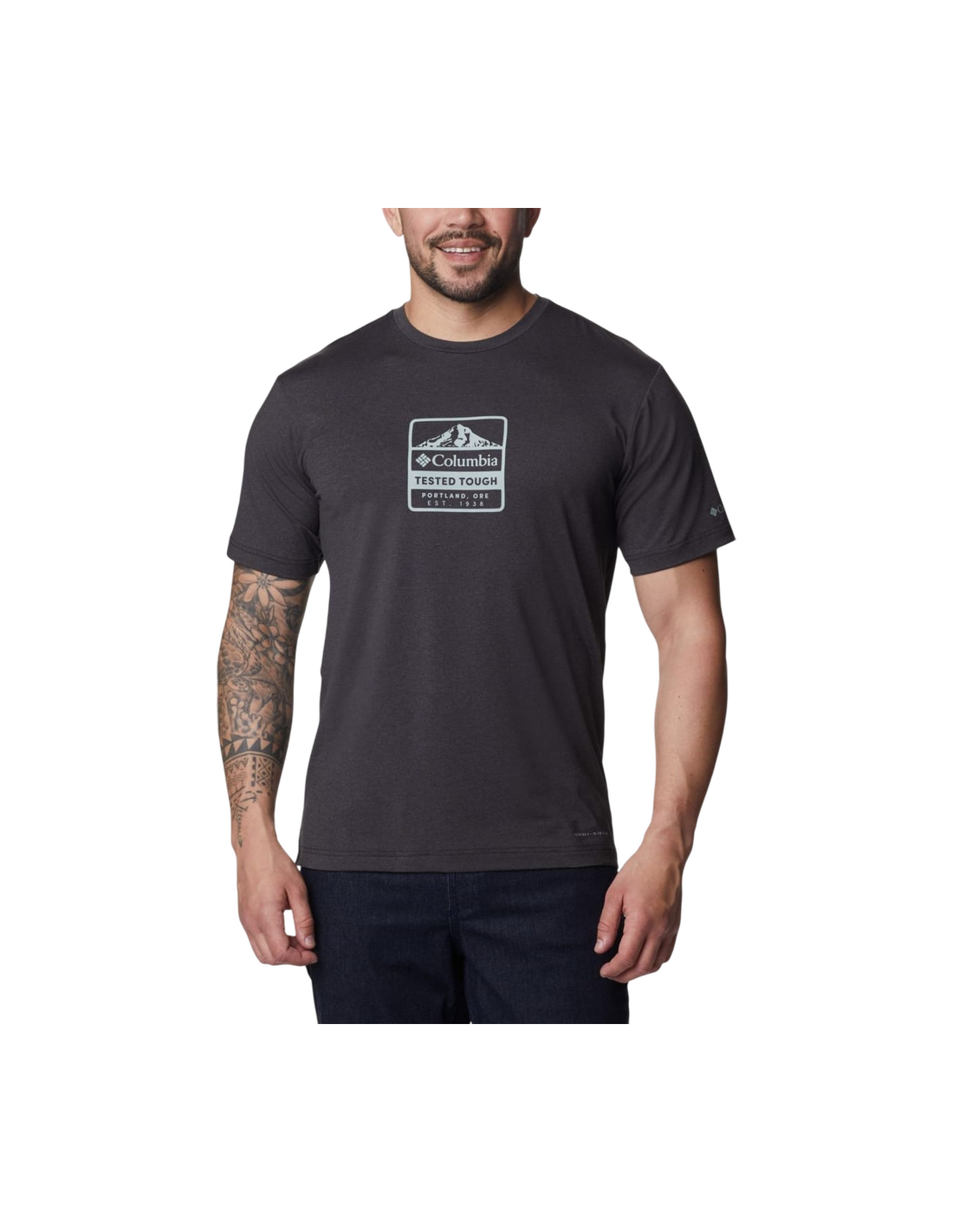 TECH TRAIL FRONT GRAPHIC SS TEE