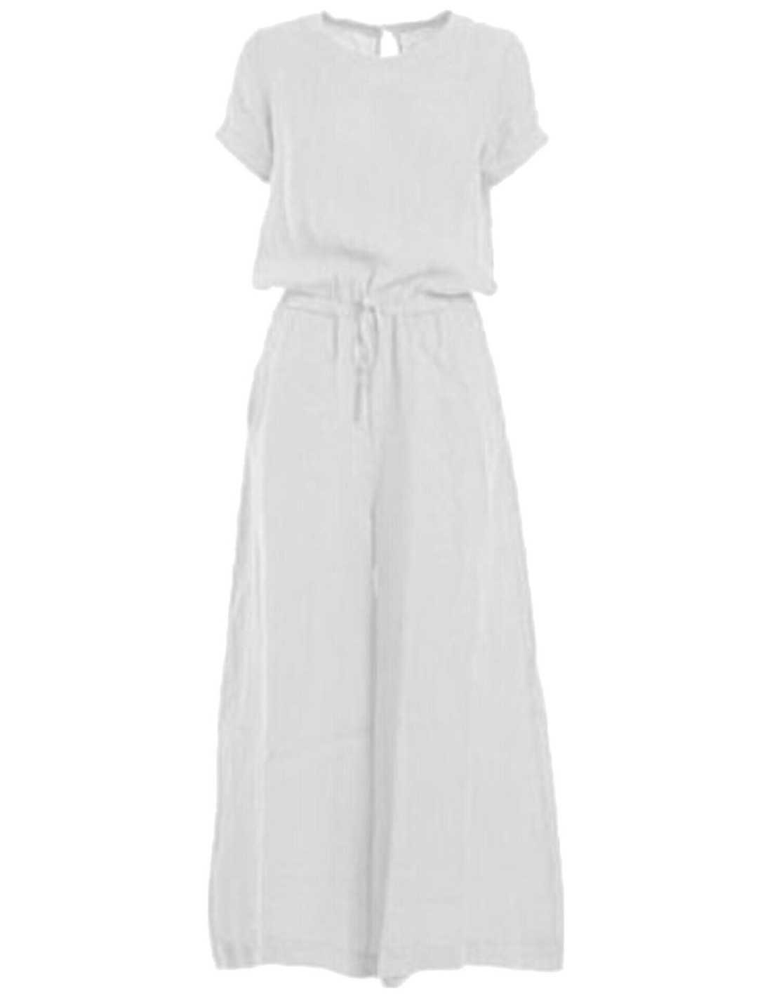 LINEN JUMPSUIT