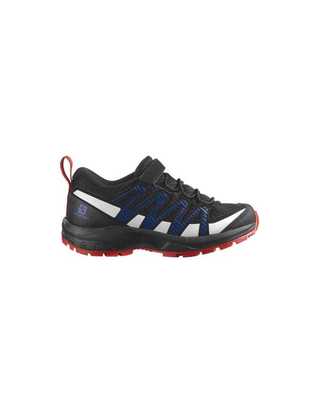 SHOES XA PRO V8 K BLACK LAPIS BLUE FIRD