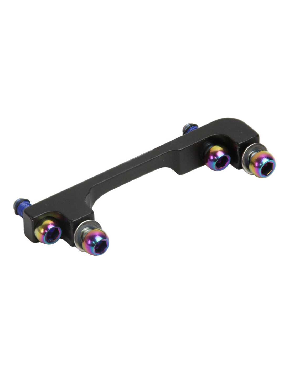 SRM ADAPT PINZA POST MOUNT 40MM DEL 200 TRAS 180MM RAINBOW