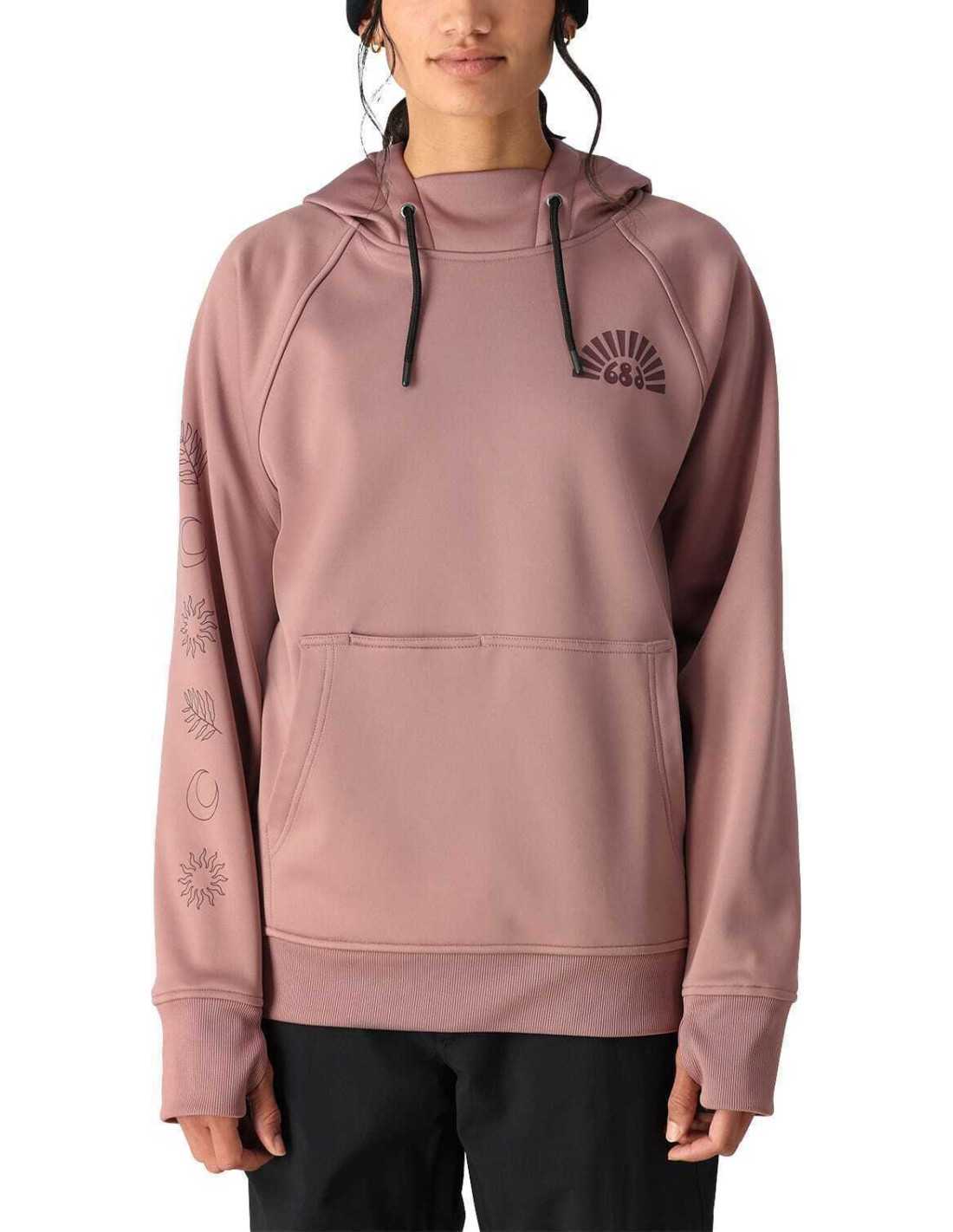 WMNS BONDED FLC PULLOVER HOODY