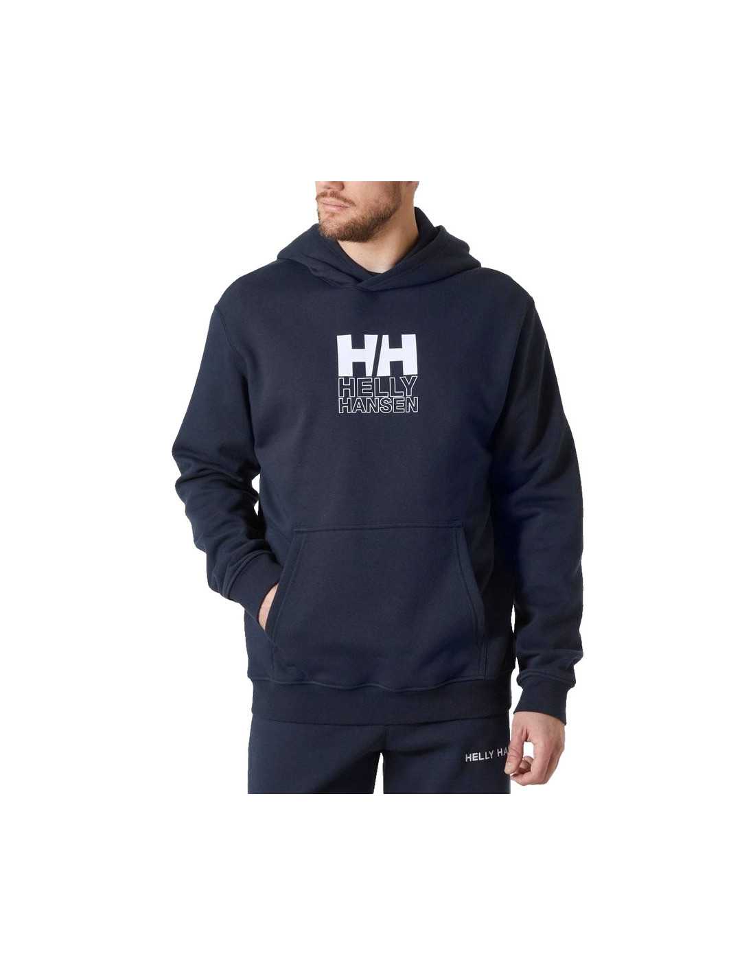 COTTON FLEECE GRAPHIC HOODIE