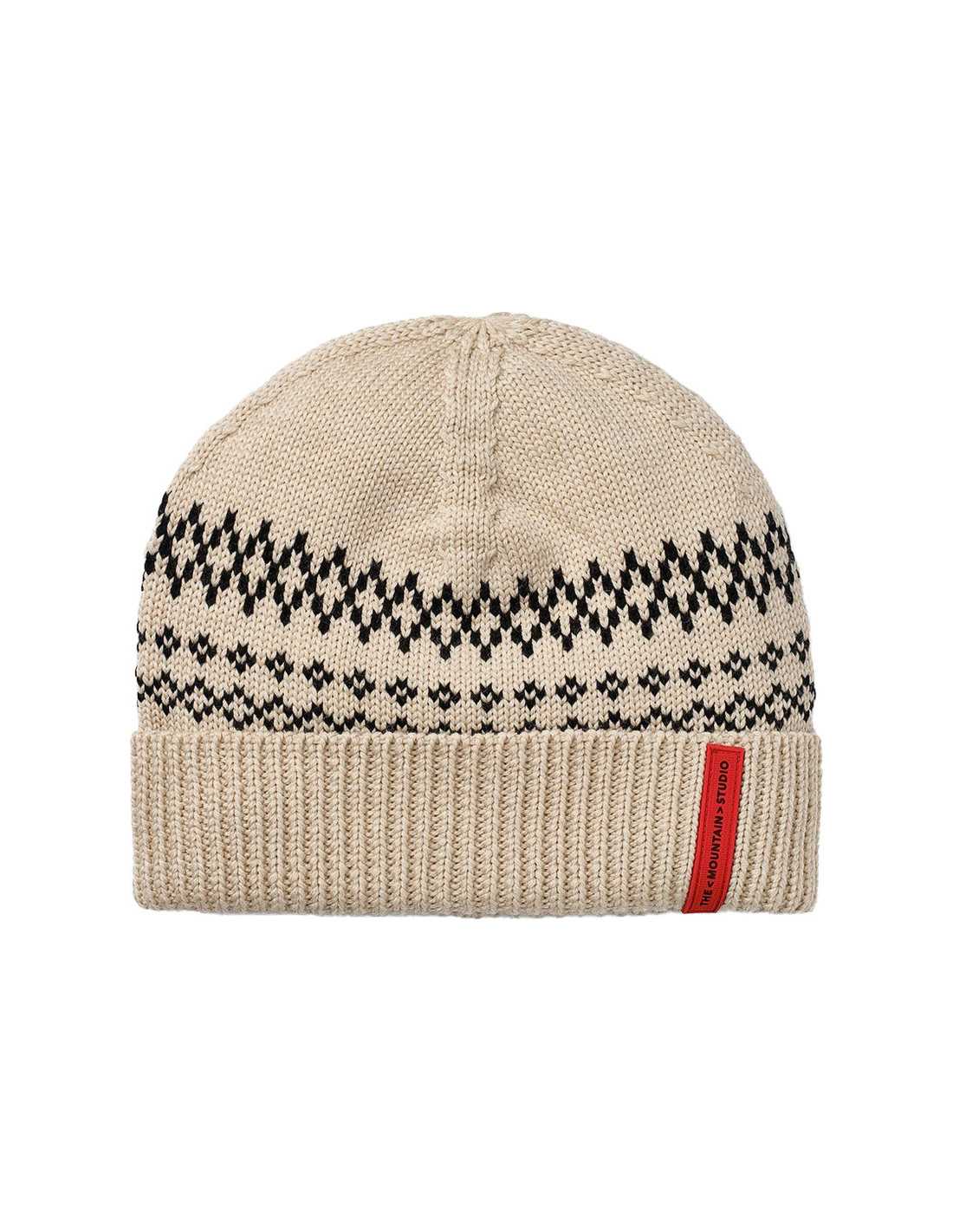 JACQUARD WOOL HAT