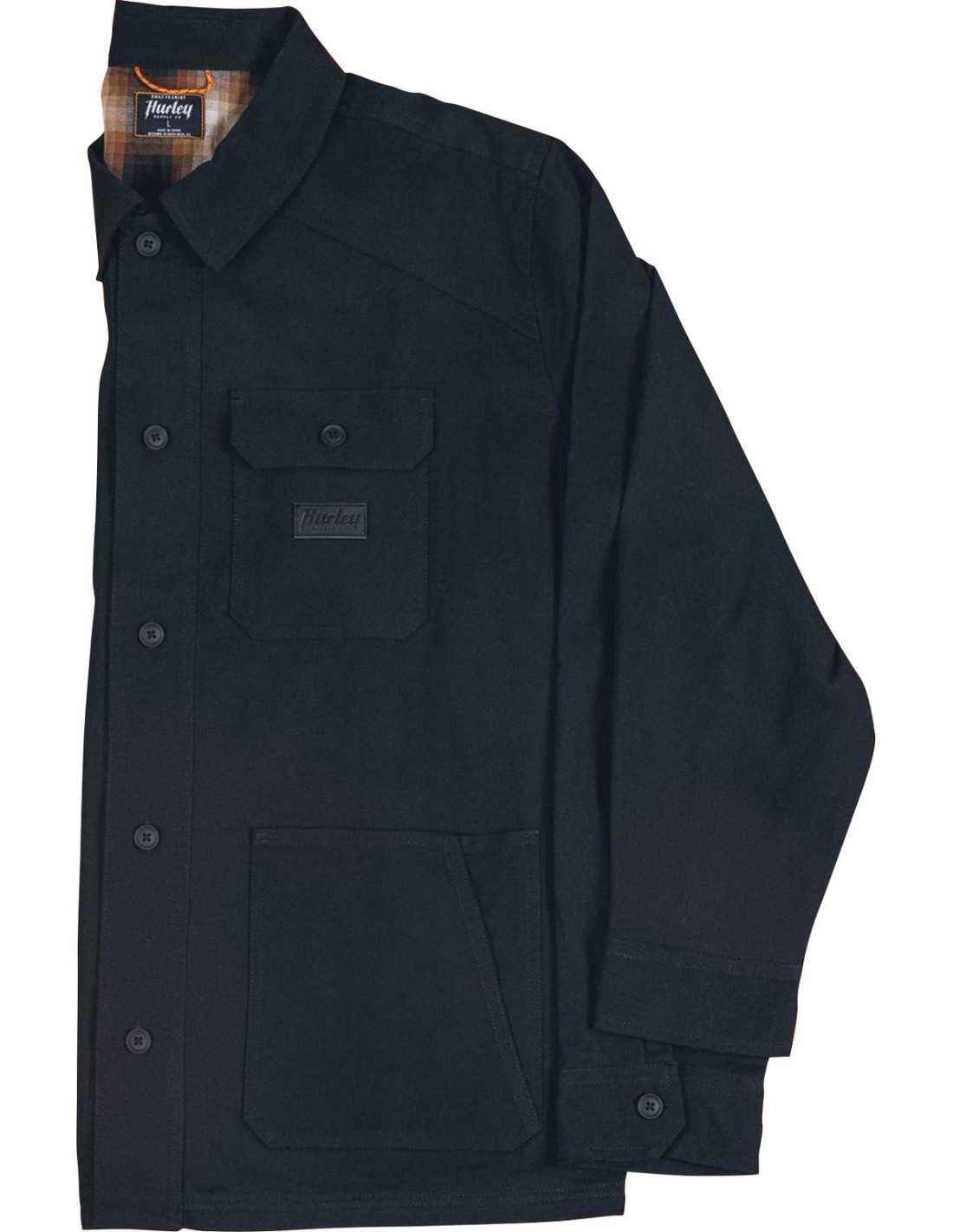 BIXBY FLANNEL LINED CANVAS LS