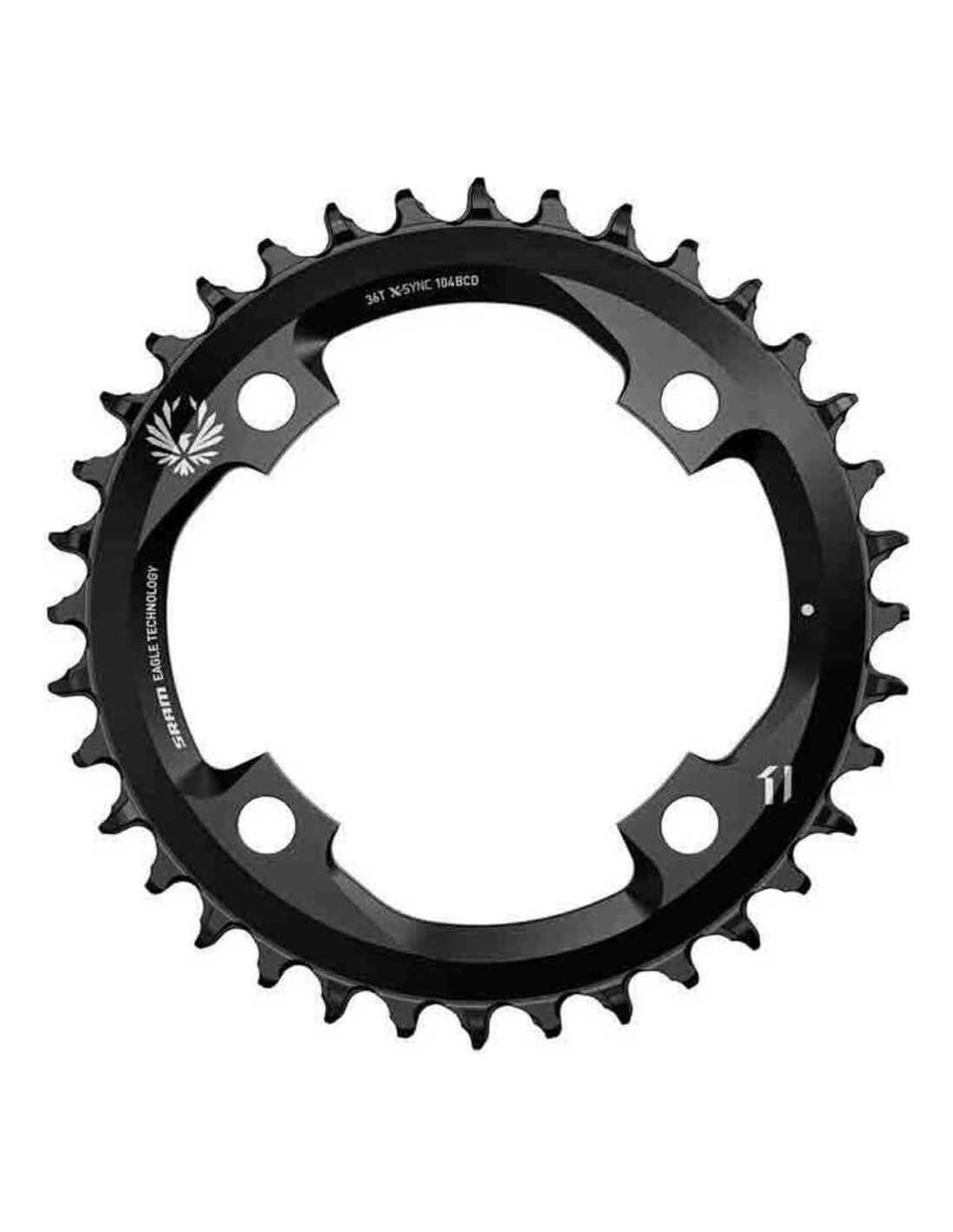 SRM PLATO X-SYNC 12 11V EAGLE 34D 104BCD BLK