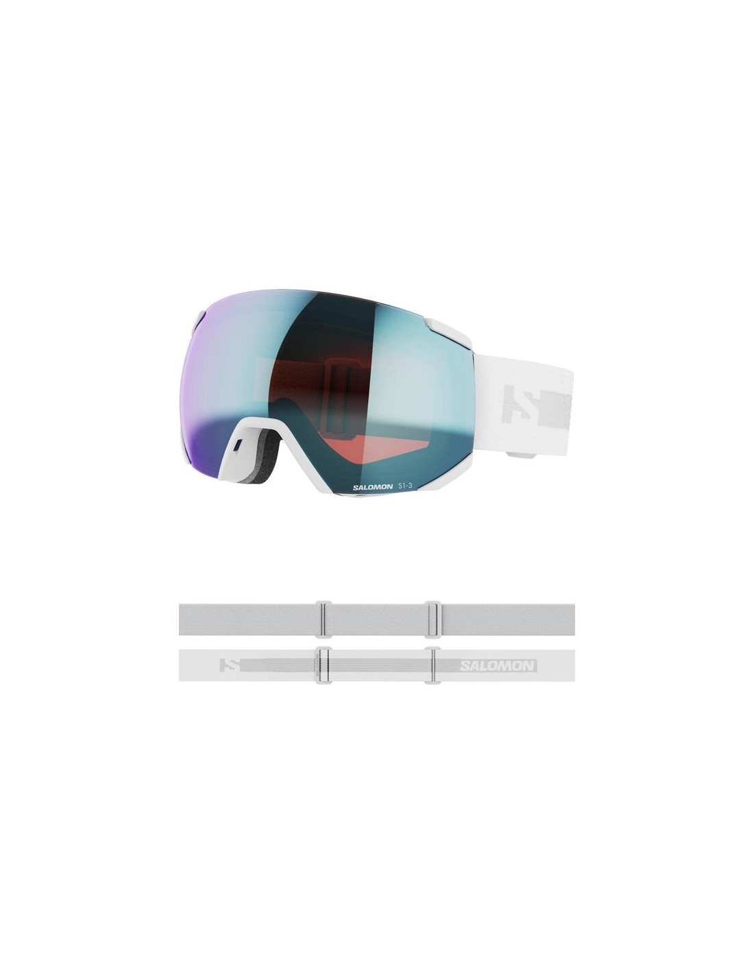 GOGGLES RADIUM PHOTO WHITE AW BLUE