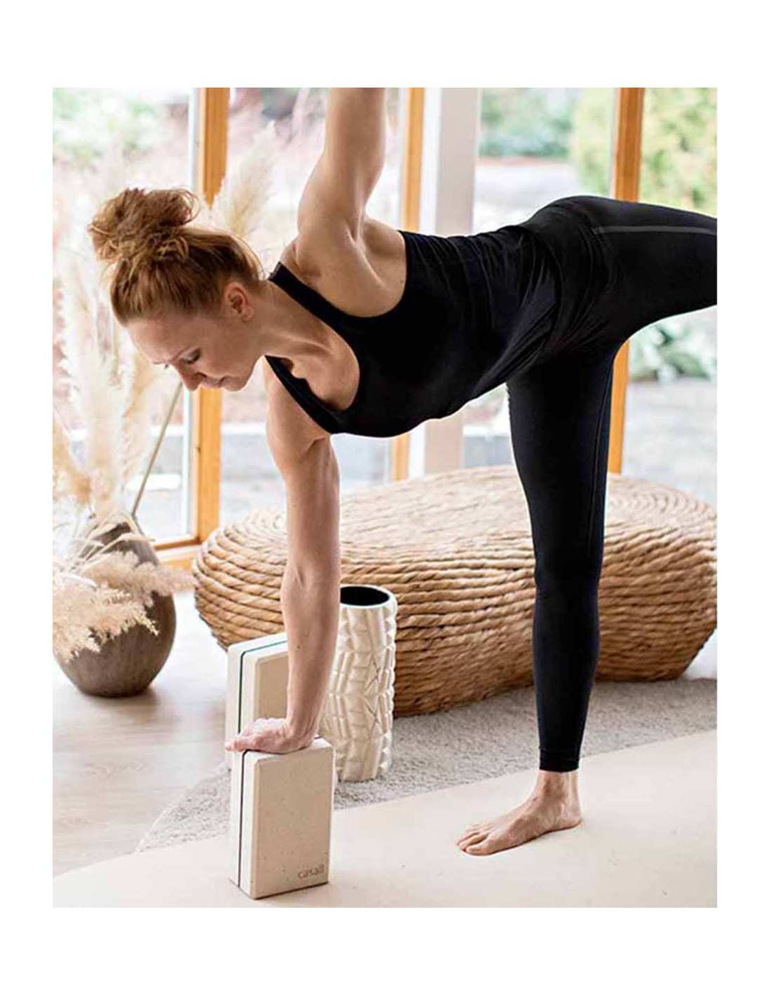 Casall Yoga block bamboo