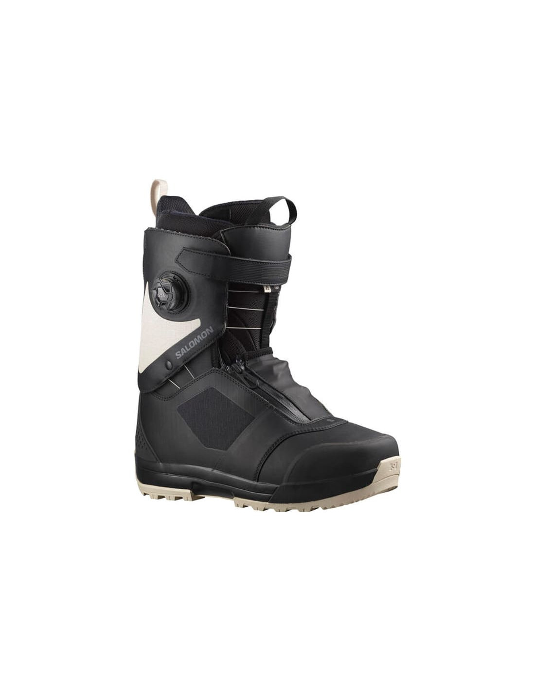 SNOW. BOOTS TREK BLACK BLACK WHITE