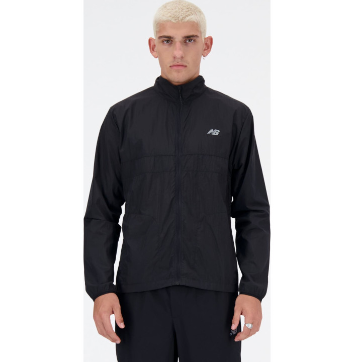 Cortaviento running hombre new balance wind jacket packable negro hotsell