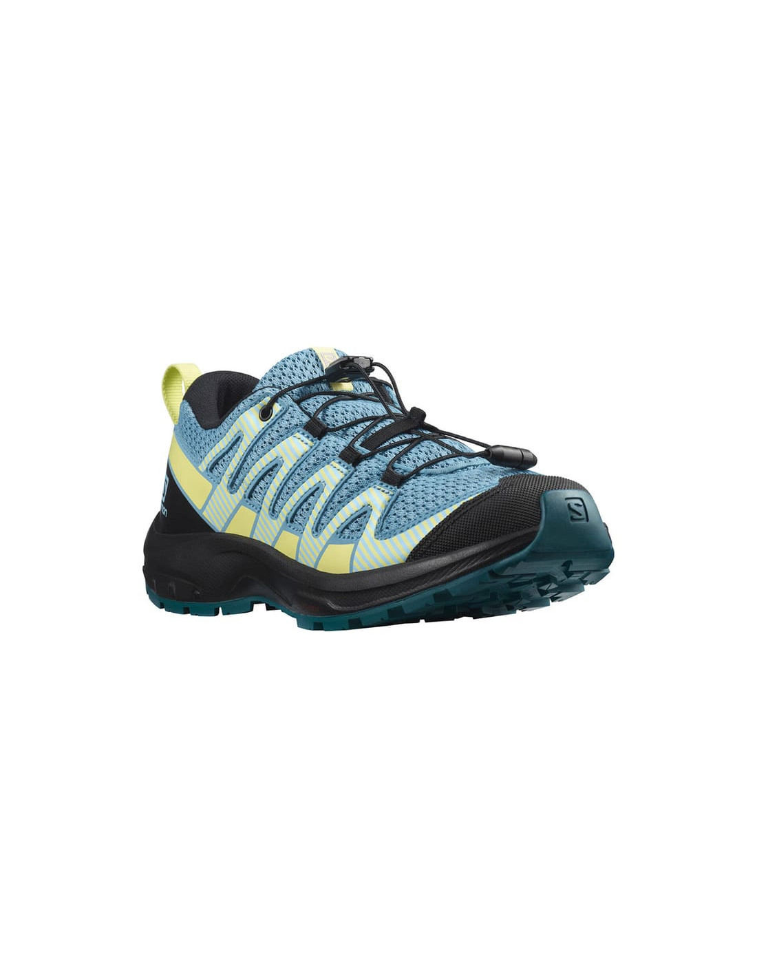 SHOES XA PRO V8 J BLACK LAPIS BLUE FIRD