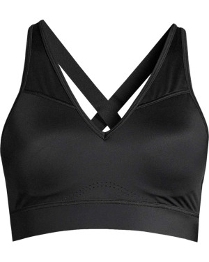 Casall GRAPHIC - Medium support sports bra - black 