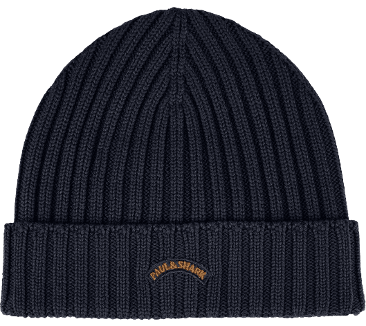 Hat PAUL & SHARK Moon badge Soft Cool Touch wool beanie