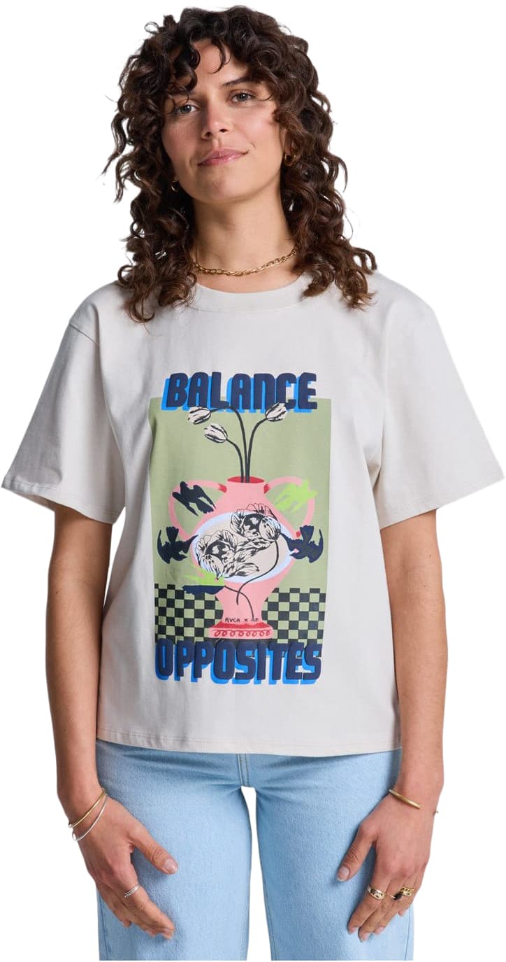 Samarreta RVCA AF TWIN TULIPS EASY TEE