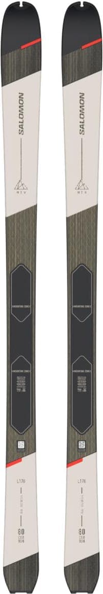 Ski SALOMON SKI SET T MTN 80 CARB+SKINS RAINY DA 164