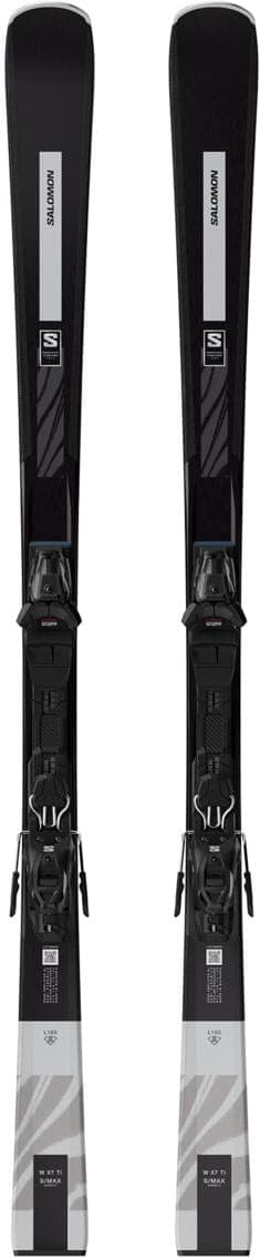 Pack Skis + Fixations SALOMON SKI SET E SMAX W X7 TI + M10 GW L80