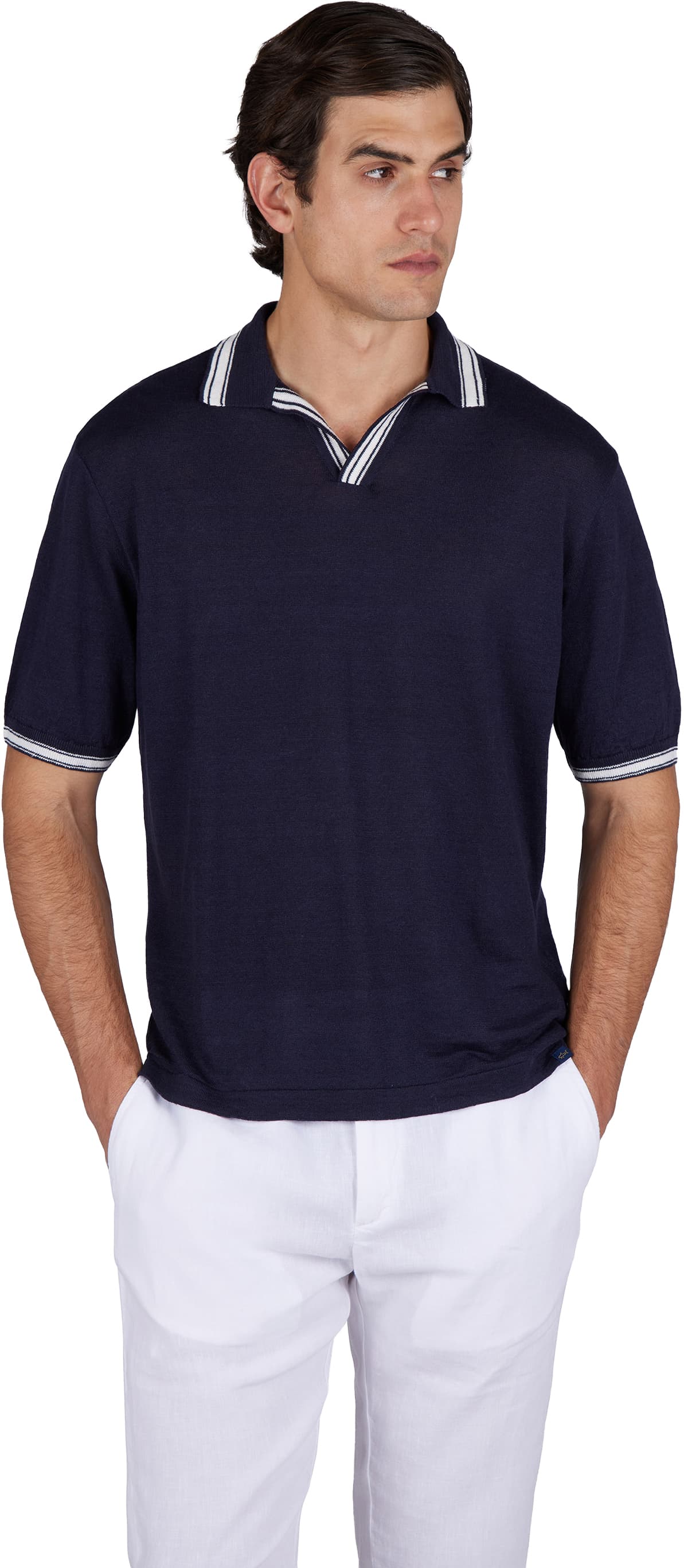 Polo PAUL & SHARK LINEN POLO SHIRT