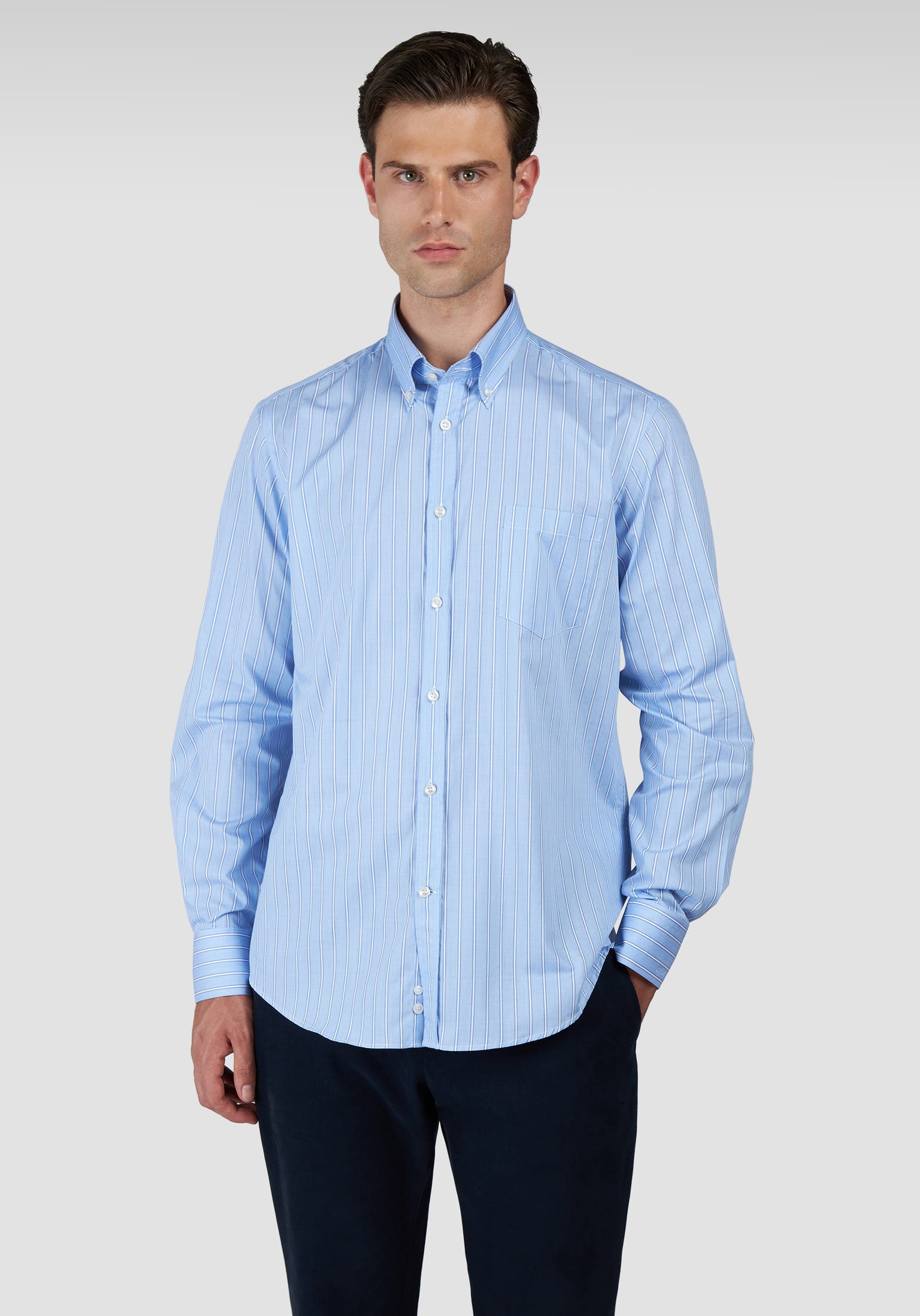 Shirt PAUL & SHARK CAMICIA IN TWILL DI COTONE