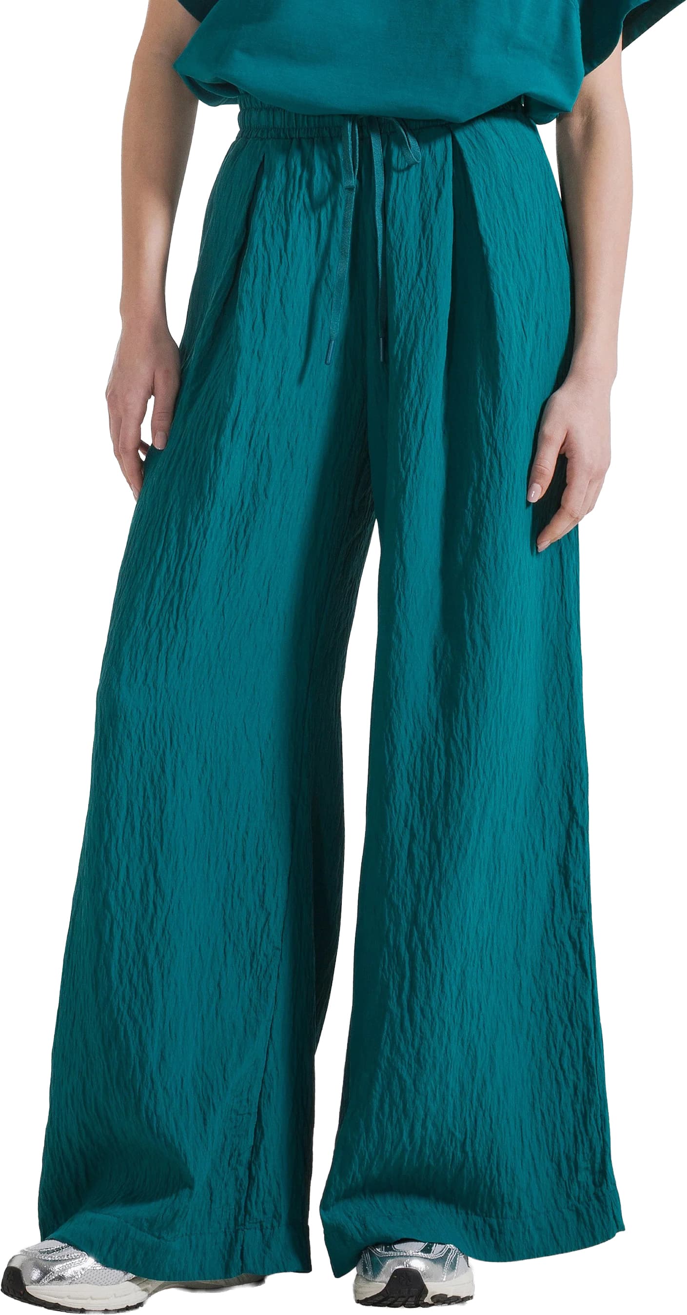 Pantalón DEHA CRINKLED VISCOSE WIDE-PANTS