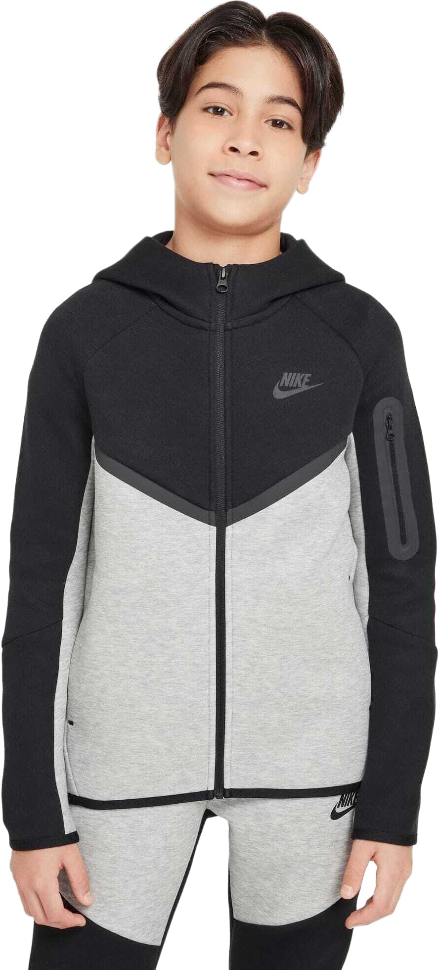 Dessuadora NIKE B NSW TCH FLC FZ - PD