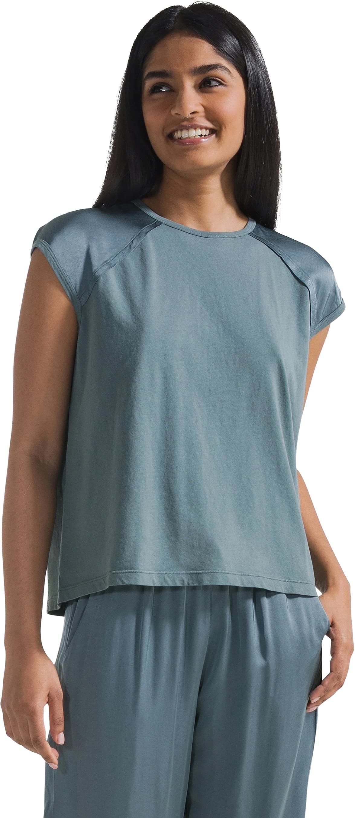 Camiseta DEHA SATIN SLEEVE TOP