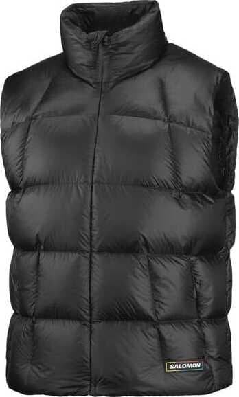 Gilet SALOMON OUTPULSE DOWN VEST M-DEEP BLACK