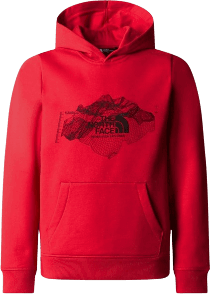 Hoodie THE NORTH FACE B TOPOGRAPHIC REGULAR HOODIE