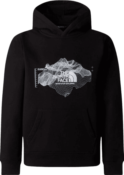 Hoodie THE NORTH FACE B TOPOGRAPHIC REGULAR HOODIE