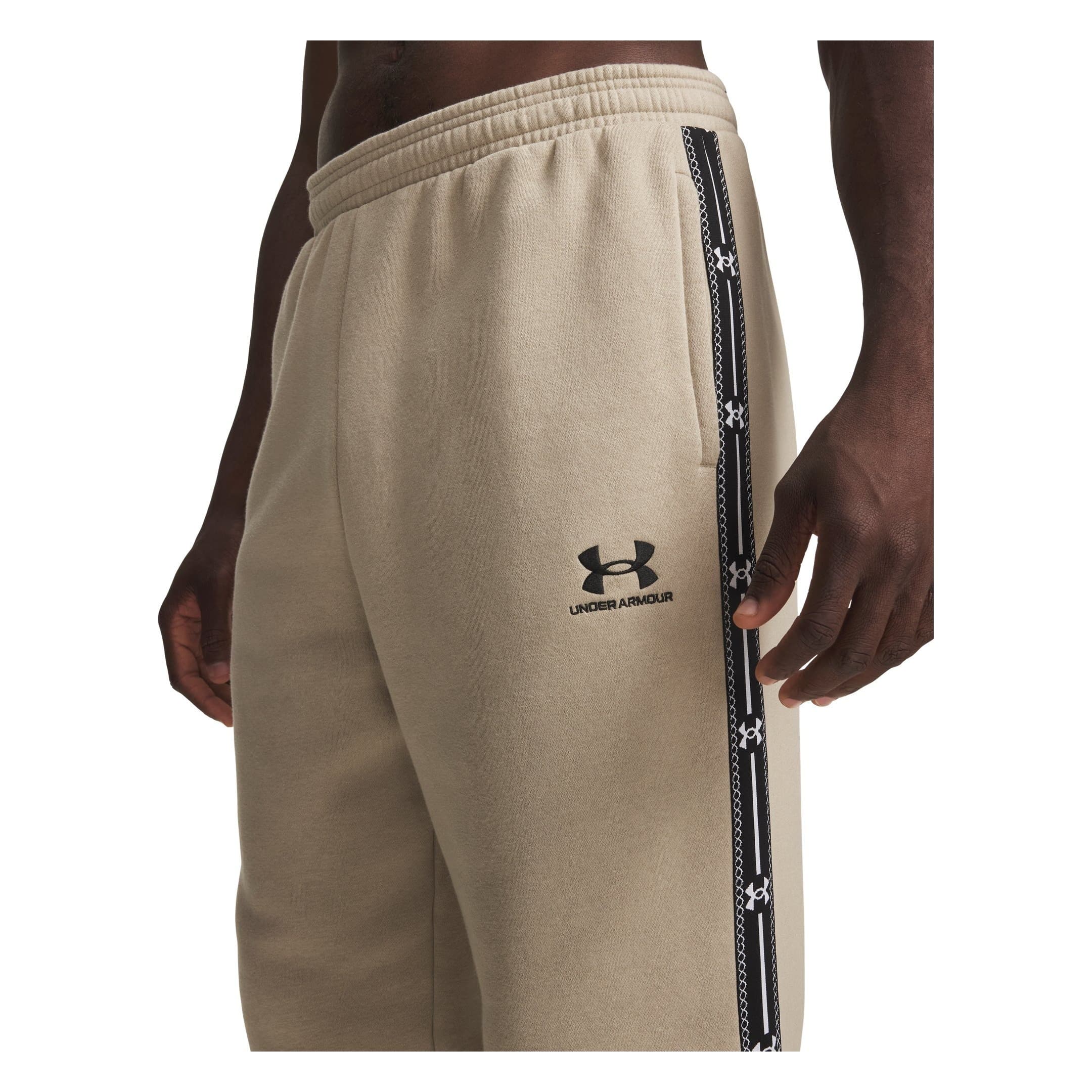 Pants UNDER ARMOUR UA ICON FLC TAPED JGR