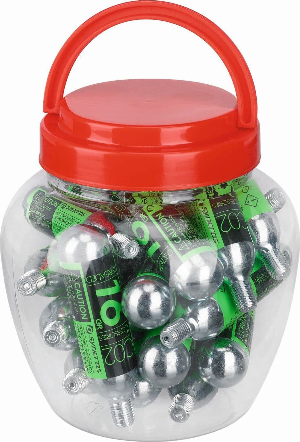 Hinchador SYNCROS CO2 16G THREADED CARDRIDGE (PACK DE 20)