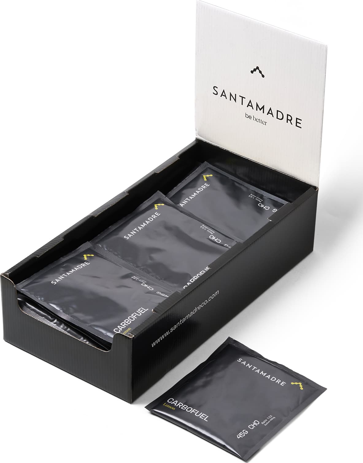 Shake SANTA MADRE CARBOFUEL 45CHO SINGLE-DOSE ORANGE 30 X 52G