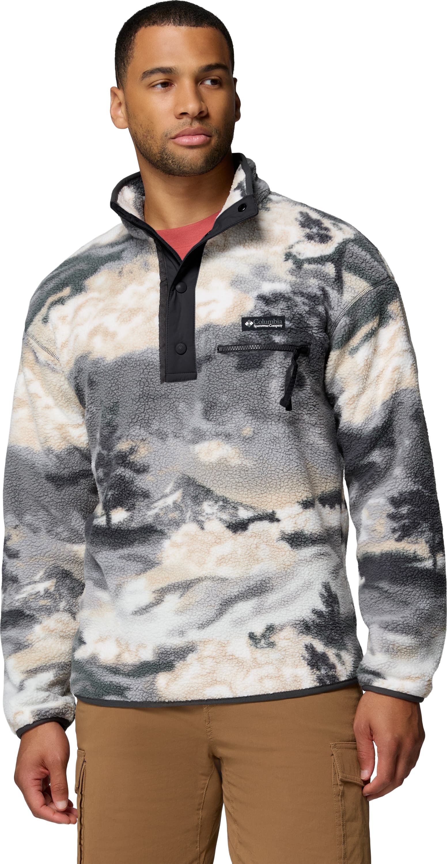 Forro Polar COLUMBIA HELVETIA II PRINTED HALF SNAP FLEECE