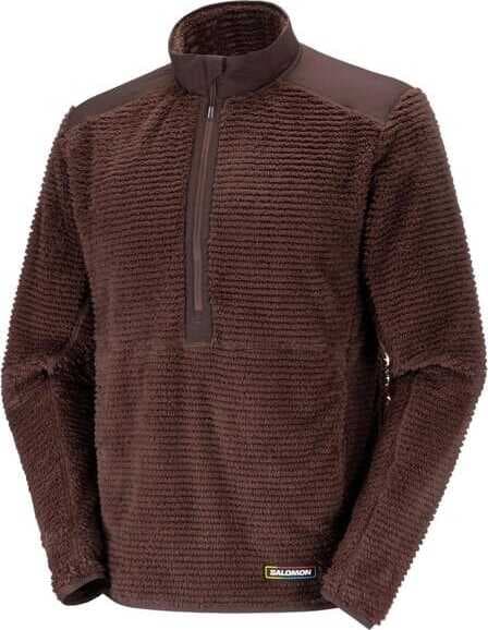 Veste Polaire SALOMON THERNOVA FLEECE HZ M-COFFEE BEAN