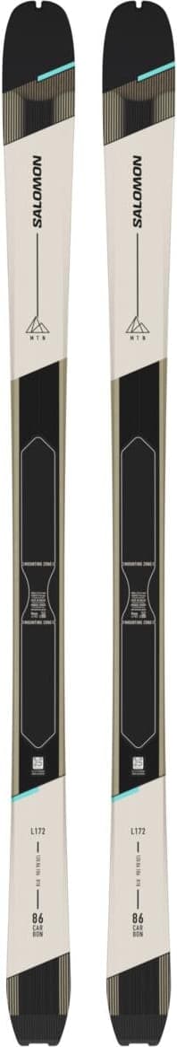 Ski SALOMON SKI SET T MTN 86 W CARBON + SKINS RA 156