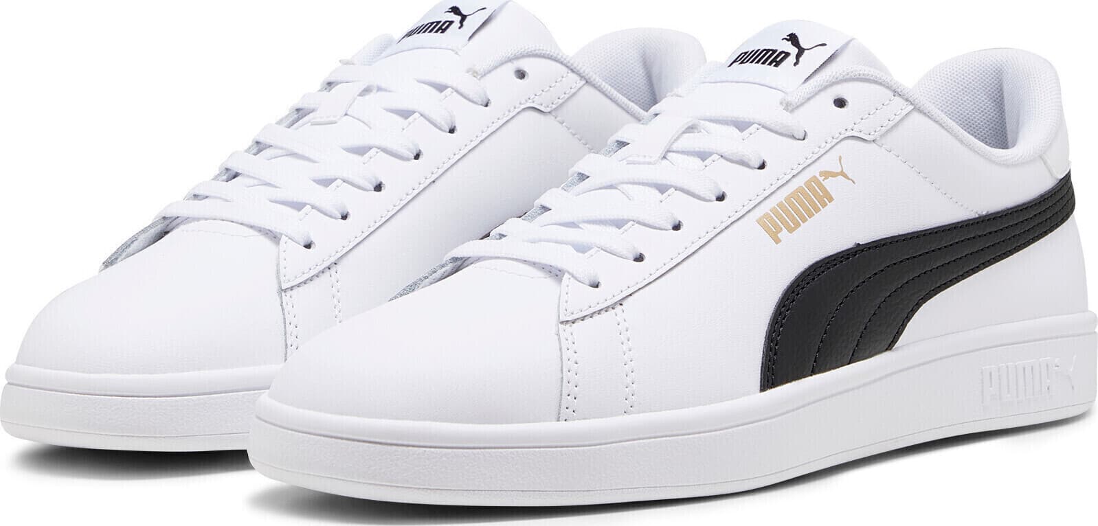 PUMA WHITE-PUMA BLACK-PUMA GOLD