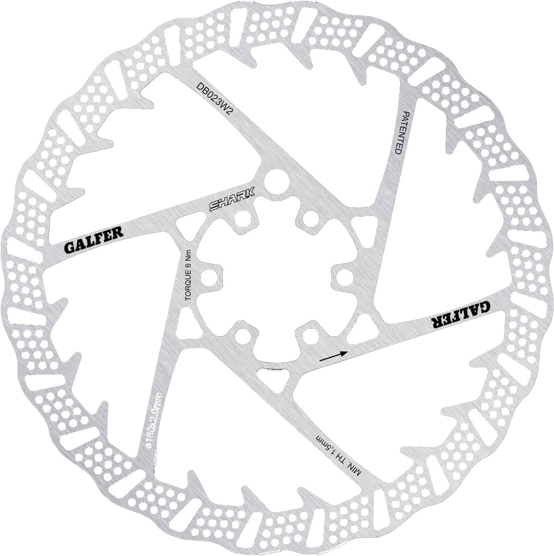Brake and Lever GALFER BIKE DISC SHARK