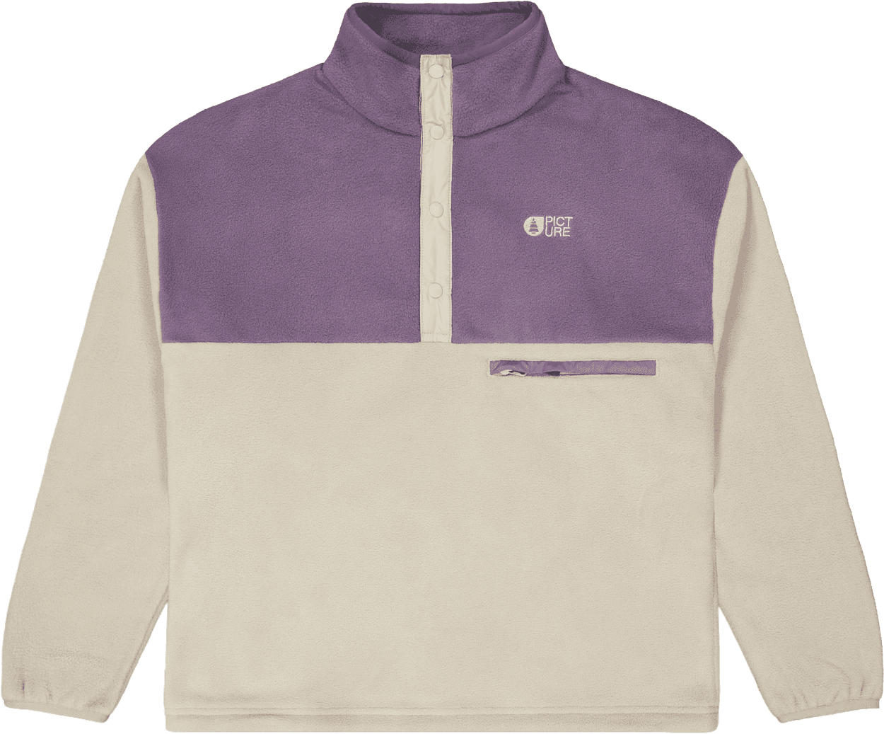Fleece PICTURE ARCCA M 1/4 FLEECE