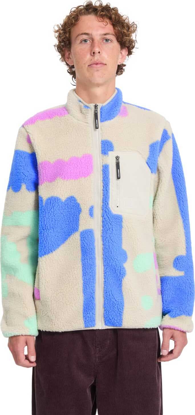 Dessuadora VOLCOM CARRAU FUZZAR ZIP SHERPA JACKET