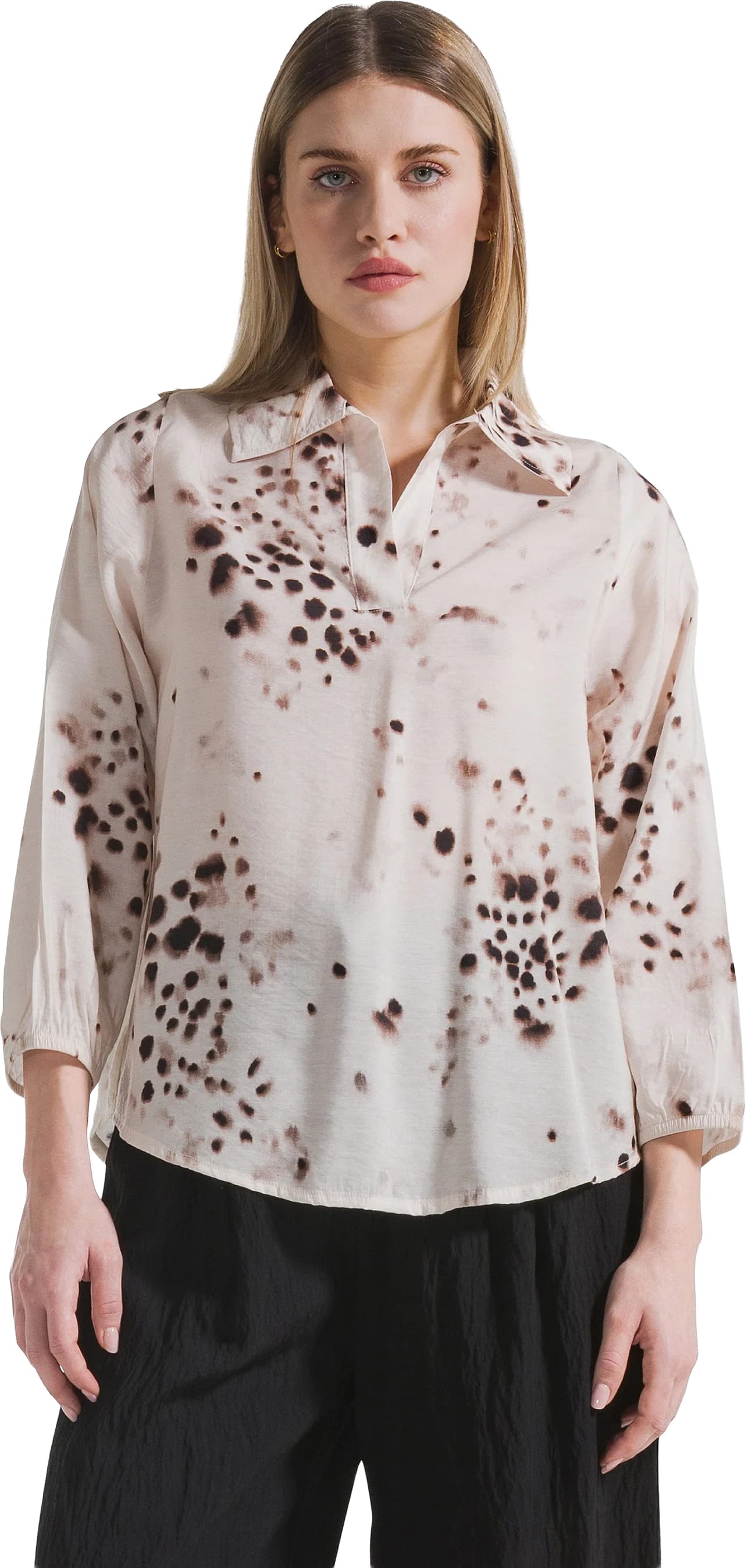 Shirt DEHA ALLOVER CRINKLED VISCOSE SHIRT