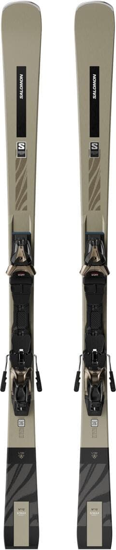 Pack Skis + Fixations SALOMON SKI SET E SMAX N°12 + MI12 GW