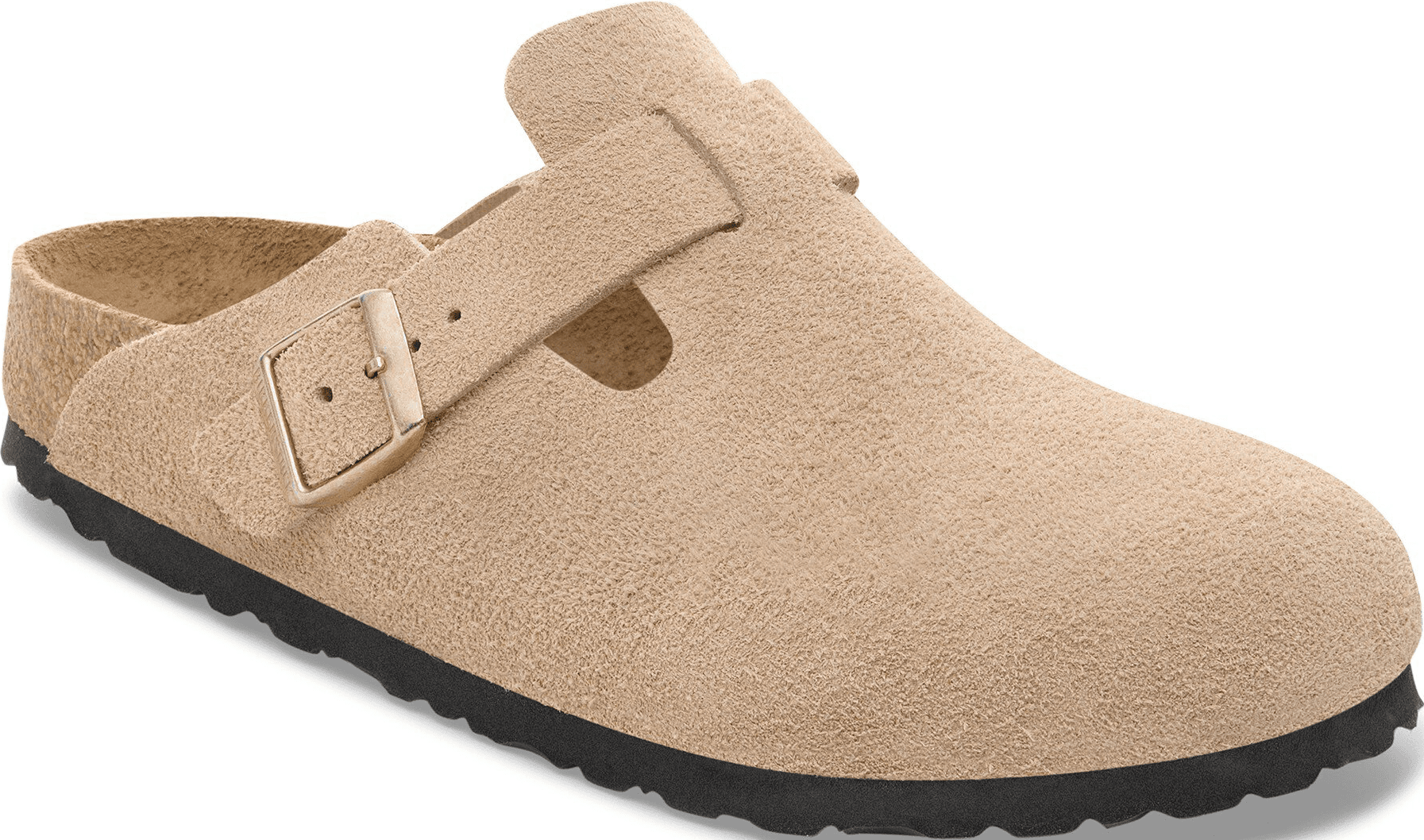 Sandals BIRKENSTOCK BOSTON BS SUEDE LEATHER