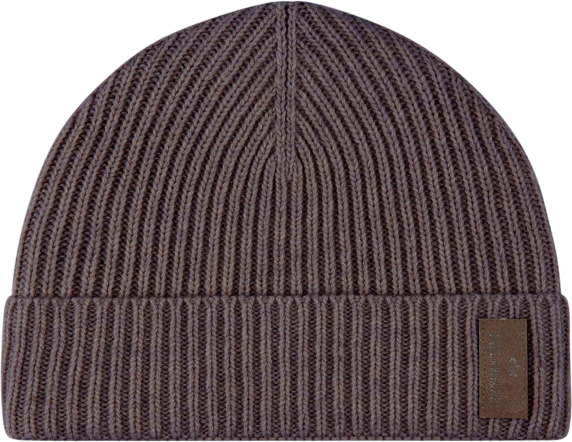 Gorro PAUL & SHARK BERRETTO IN RE-WOOL CON BADGE IN ALCANTARA®