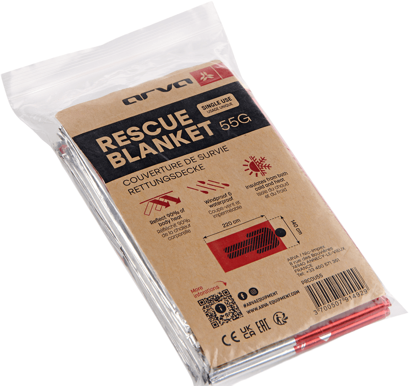 Accesorio y Recambio ARVA EMERGENCY BLANKET UL 55G