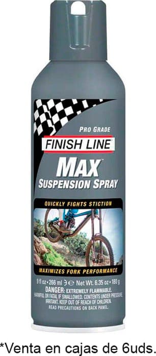 Lubricant and Cleaner FINISH LINE MAX SUSPENSION SPRAY LUBRICANT 9OZ